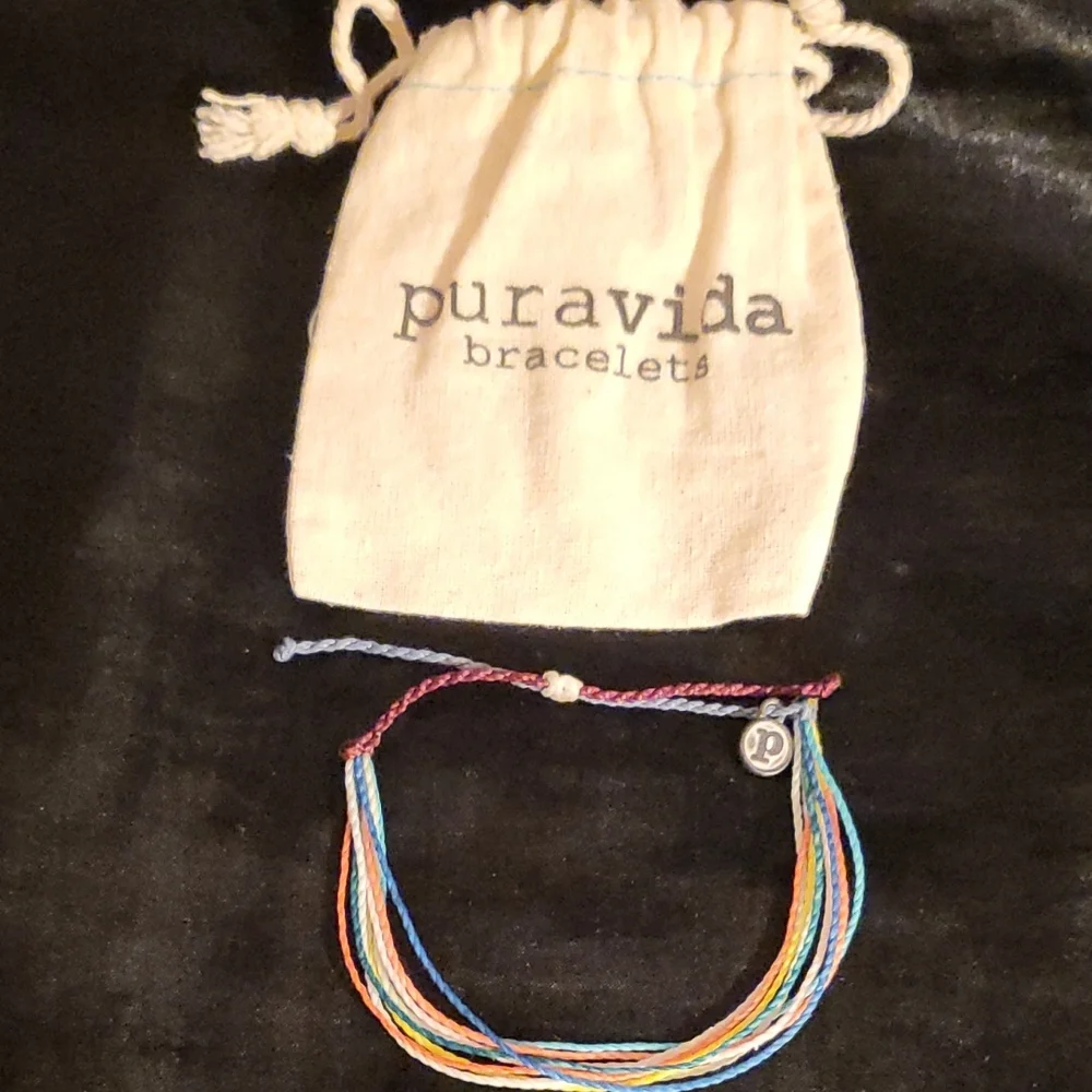 Pura Vida Colorful Braided Bracelet - Picture 1 of 7